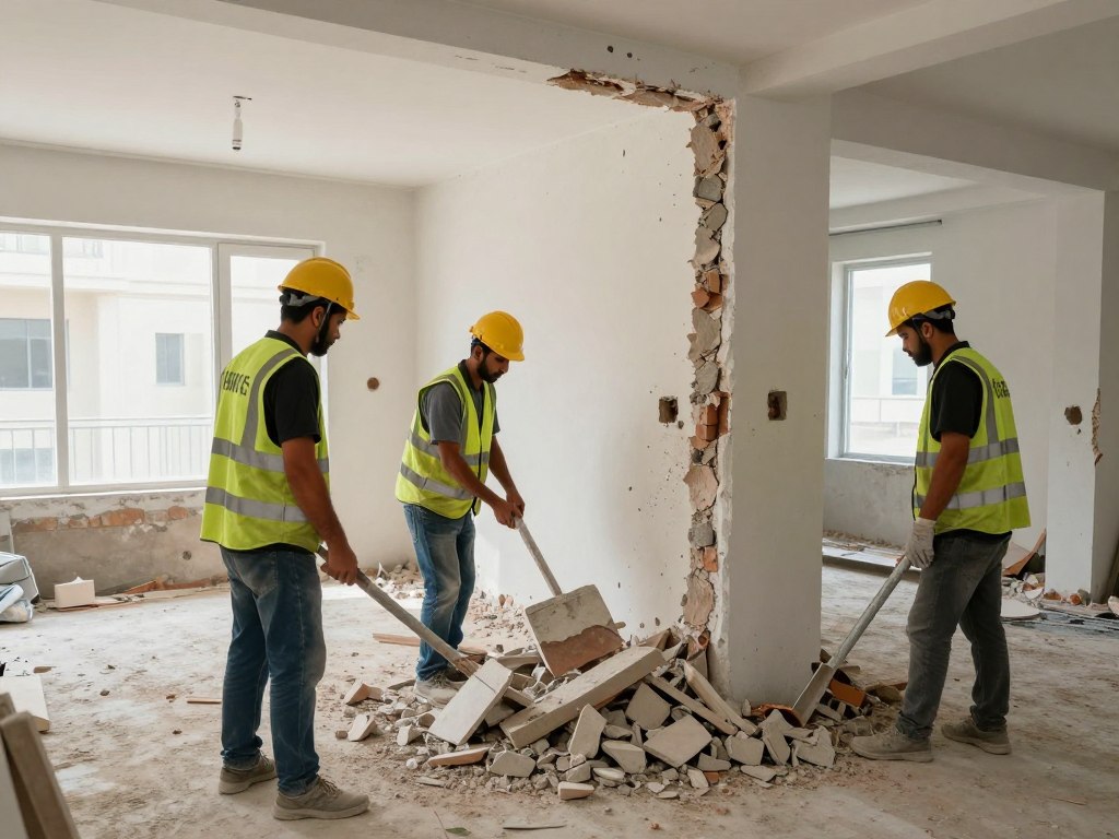 ترميم وتكسير بحائل